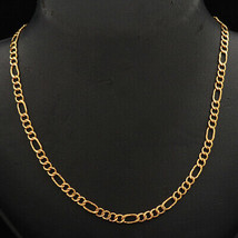 22 Karat Print Shining Gold 8inches Cable Chain Grand Son Easter Monday Jewelry - £1,093.32 GBP