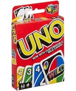 Mattel Uno Card Game with Customizable Wild Cards - £7.19 GBP