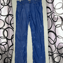 Rock &amp; Republic Neil Blue Corduroy Pants 34 x 32 - £18.50 GBP