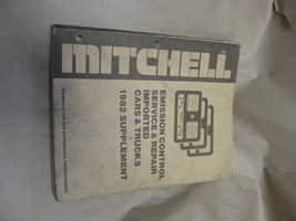 82 MITCHELL EMISSION CONTROL SERVICE &amp; REPAIR IMPORTED CARS &amp; TRUCKS SUP... - £7.11 GBP