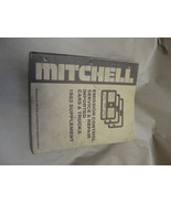 82 MITCHELL EMISSION CONTROL SERVICE &amp; REPAIR IMPORTED CARS &amp; TRUCKS SUP... - $12.19 CAD