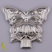 Reed &amp; Barton Sterling Silver Butterfly Whistle Pendant - £287.89 GBP