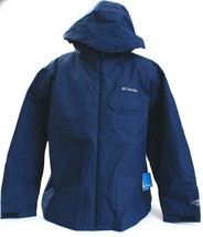 Columbia Sportswear Blue Huntsville Peak Novelty Waterproof Jacket Men&#39;s NWT - £159.86 GBP