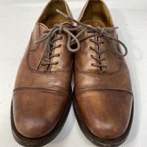 Frye Bowery Bal Oxford Mens Brown Leather Cap Toe Oxfords Shoes Sz 10D 3480533 - £27.17 GBP