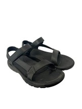 TEVA Mens HURRICANE DRIFT Waterproof Sandals Rubber Shoes Black Sz 11 - £25.22 GBP