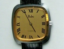 Pedre Mens 17 Jewel Watch! New~ - £117.47 GBP