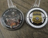 Federal Air Marshal Service We Fear No Evil Reaper FAM FAMS Challenge Coin  - $24.74