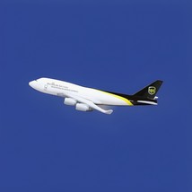 NUOTIE Boeing 747 UPS Jumbo Airliner Model - 5.9 Inch DieCast 1/400 Scale - $24.50