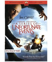 Lemony Snicket&#39;s 2004 DVD : A series of Unfortunate Events (used) - £3.91 GBP
