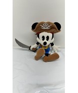 Disney Mickey Mouse Pirates of the Caribbean 10&quot; Plush with Cutlass - £11.57 GBP