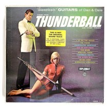 Dan And Dale Sleepwalk Guitars Vinyl Thunderball Theme Record 1960 33 12&quot; VRF7 - £19.65 GBP