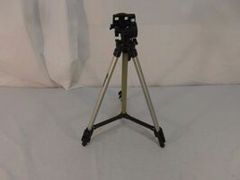 Memorex Gray Black Camera Tri-Pod Stand Level Camera Lock Black Silver 3... - $14.67