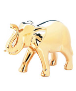 LARGE GOLDEN ELEPHANT FIGURE - $43.43