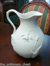 Parian bisque pitcher, the famous Jonquil pitcher reproduced for  MMA OR... - $143.55