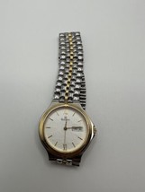 Vintage Bulova American Clipper 36mm Wrist Watch Model C876733 Needs 371 Battery - £66.21 GBP