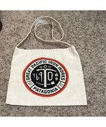 Patagonia x Great Pacific Iron Workers Canvas Crossbody Tote Bag Rare - $73.26