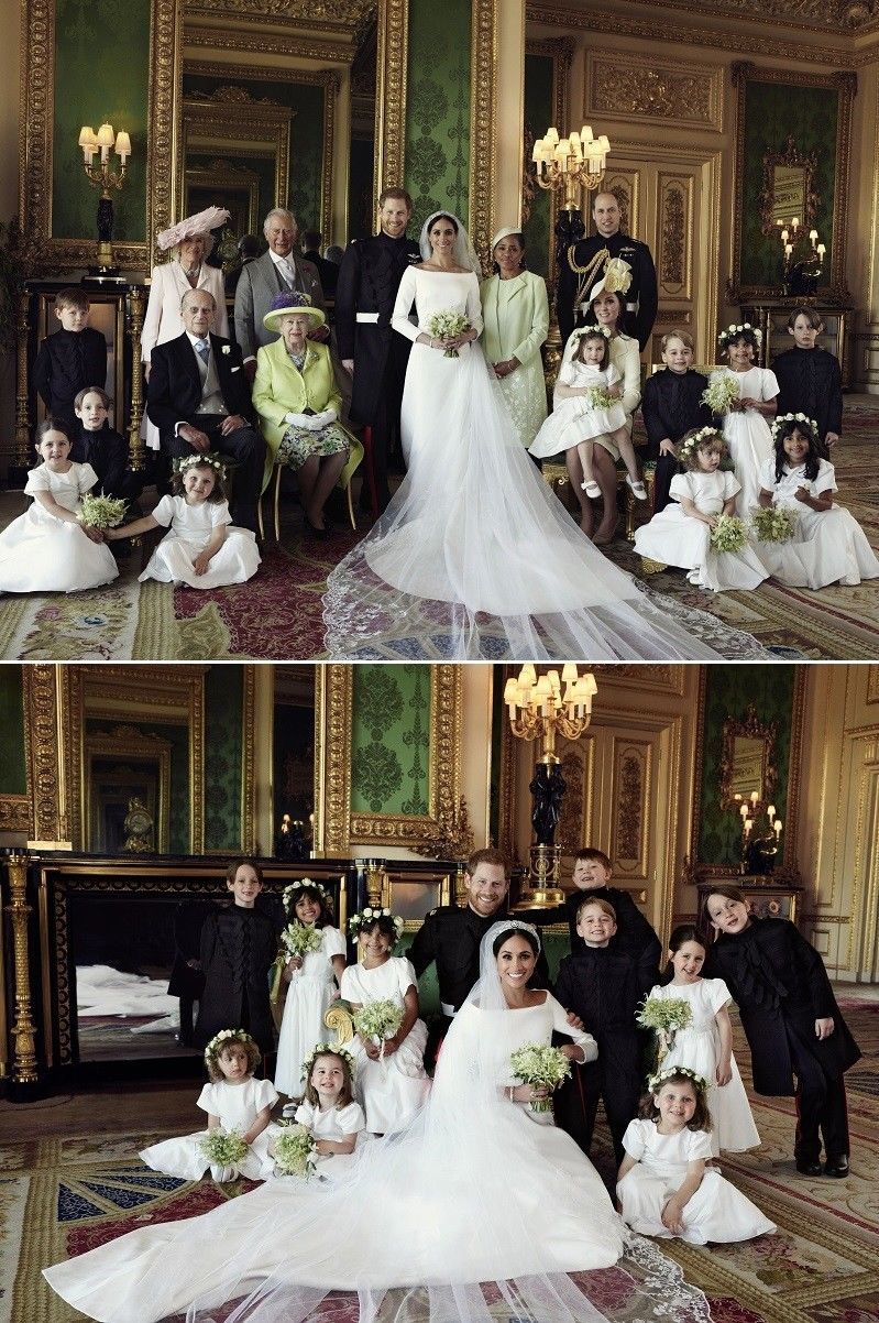Prince Harry & Meghan Markle Poster Royal Wedding Photo Family Art Print 24x36" - $11.90 - $45.90