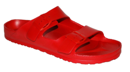 Sun Stone Men&#39;s Red Two Widths Flip Flop Sandal Rubber Size US 11 EU 44 - $32.34