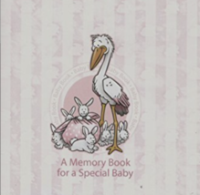A MEMORY BOOK (PINK) FOR A SPECIAL GIRL BABY BY STEPHAN BABY - £21.82 GBP