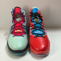 Nike Hommes Lebron XIX Brillant Crimson Basketball Chaussures Taille 11 US - £197.83 GBP