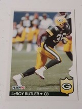LeRoy Butler Green Bay Packers 1992 Fleer Card #128 - £0.78 GBP
