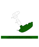 2008-2025 Subaru Crosstrek Legacy OB Rear license Plate Light Lamp 84912... - $35.00