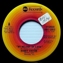 Bobby Vinton - My Melody Of Love / I&#39;ll Be Loving You [7&quot; 45 rpm Single] - £1.79 GBP