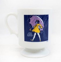 VINTAGE 1972 Morton&#39;s Salt When It Rains It Pours Coffee Mug - £15.78 GBP