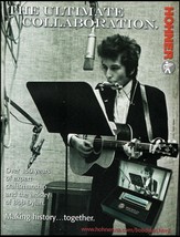 The Bob Dylan Signature Hohner Harmonica advertisement 2008 b/w ad print - £3.38 GBP