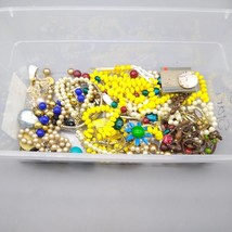 1 lb. Crafting Jewelry Lot, Parts, Harvest, Repurpose, Recycle, Craft Great Gift - $25.16