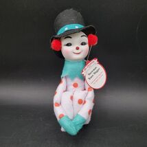 New NWT Mr. Christmas Snowman Knee Hugger Vintage Style Red White Polka ... - $19.79