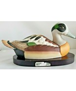 Widgeon Handcrafted Porcelain Duncan Designs Fullerton Ca. Vintage Wood ... - $33.34 CAD