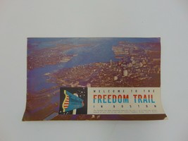 1960&#39;s Freedom Trail in Boston Brochure, booklet, VINTAGE - $14.85
