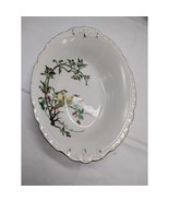 Royal Jackson Cherry Branch Oval Serving Bowl 10 inches Vintage Cottagecore - £22.11 GBP