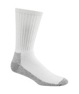 Wigwam At Work Crew 3-Pack S1221 Sock, White/Sweatshirt Grey Lt - LG - $557.09 MXN