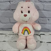 1982 Vintage Original Kenner Care Bears Large 13”x10&quot; Pink CHEER BEAR Pl... - £11.44 GBP