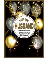 For My Husband - Husband Birthday Greeting Card - 00964 - $2.79