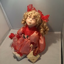 Vintage Christy Animated Wind Up Musical Porcelain Doll Collectors Choice - £26.57 GBP