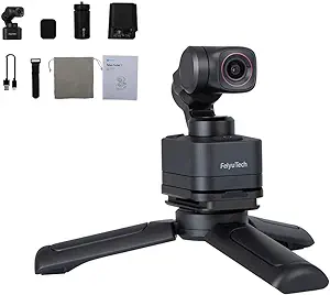 Feiyu Pocket 3 Cordless Detachable 3-Axis Gimbal Camera With Zoom - 1/2.... - $461.99