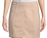 FREE PEOPLE Womens Skirt Modern Femme Mini Stone Beige Size US 4 OB831804 - $47.55