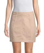 FREE PEOPLE Womens Skirt Modern Femme Mini Stone Beige Size US 4 OB831804 - £37.89 GBP