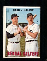 1967 Topps #216 Norm CASH/AL Kaline Vg Tigers Bengal Belters *X99047 - £8.47 GBP