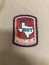 Texas Department Of Heath Paramedic Patch - $14.85