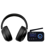 MIXX StreamQ TV Bluetooth Headphones w/ 3D Surround Sound &amp; Transmitter ... - $140.83 CAD