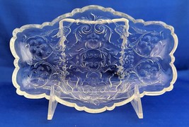 Early Mc Kee Eapg Rock Crystal Pickle Tray Pickle Dish Celery Tray - £18.67 GBP