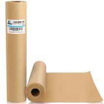 Brown Kraft Paper Roll 17.8&quot; x1200&quot; (100&#39;) Crafts Gift Wrapping Packing ... - $227.36 MXN