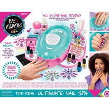 Cra-Z-Art Be Inspired 5-in-1 Real Ultimate Manicure Metallic Nail Polish Spa(D01 - £55.15 GBP