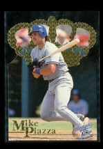 Mike Piazza #DC-7 1996 Pacific Crown Collection -Gold Crown Die Cuts Dodgers - £3.97 GBP