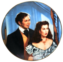 Gone With The Wind Decorative Plate The Smitten Suitor 8.5” 1992 Limited Décor - £12.56 GBP