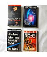 4 New Star Trek Related Audiobooks on Cassette Vintage Sealed - $25.00